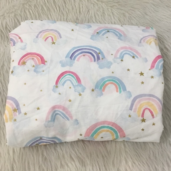 pottery barn rainbow sheets